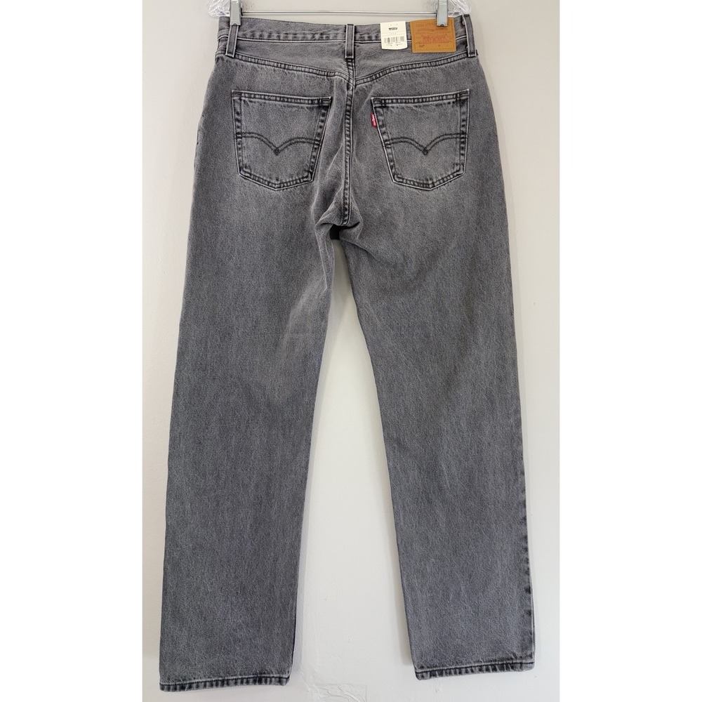 Levi's Premium 501 90's Jean Women's 29x32 Straight Leg Mid Rise Modern Big E - Picture 3 of 16